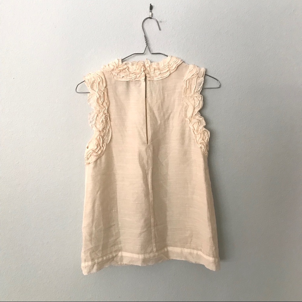 French Connection Ruffle Blouse - Picture 3 of 5